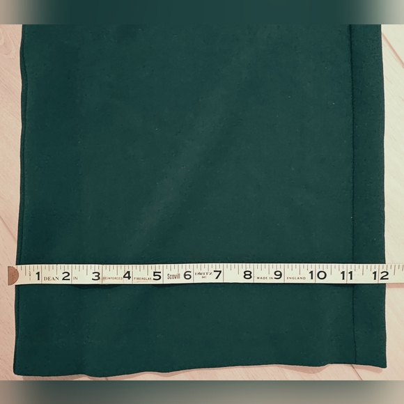 Julia Jordan Hunter Green Crossed Neck Keyhole Halter Jumpsuit - Picture 7 of 12